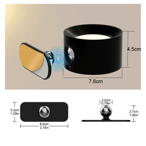 WallGlow™ | Stijlvolle muurlamp met warm licht